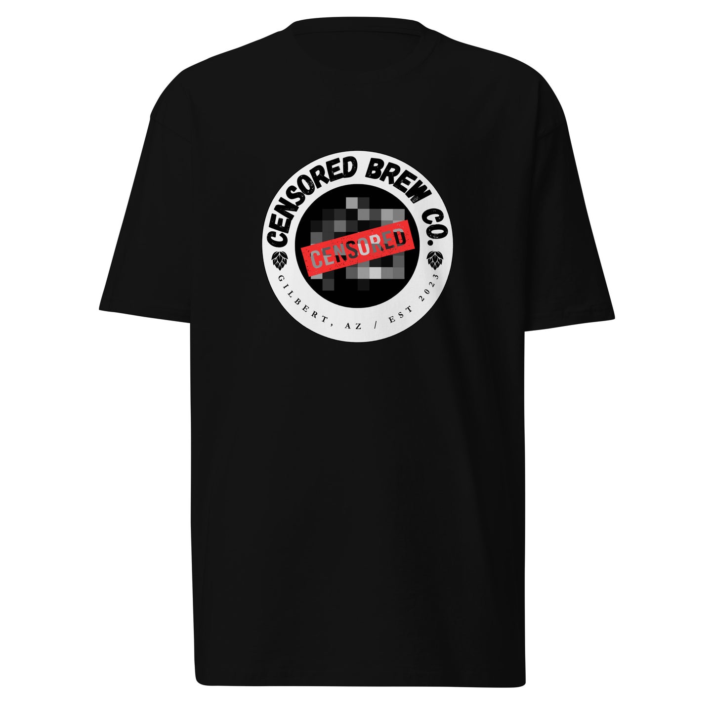 Censored Brew Co - Men’s premium heavyweight tee