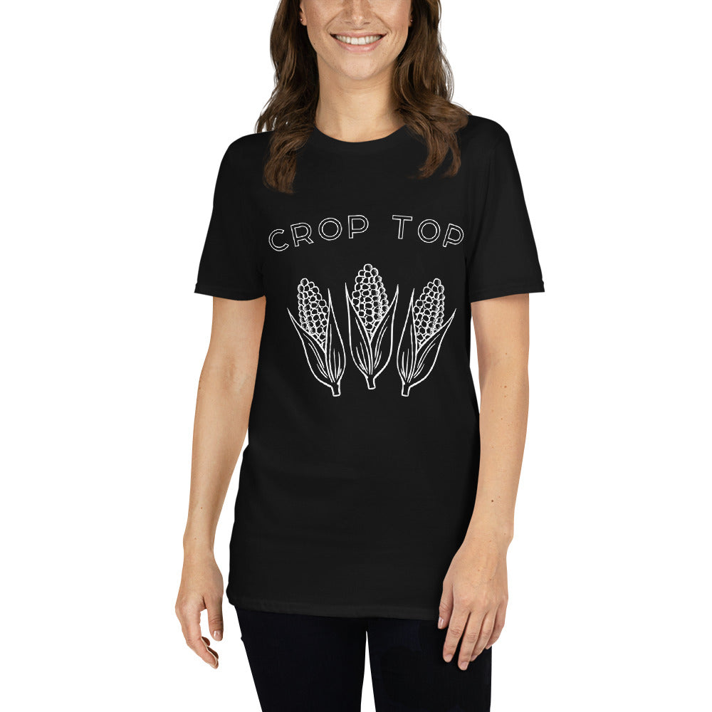 Crop Top - Farm Crop Shirt - Short-Sleeve Unisex T-Shirt