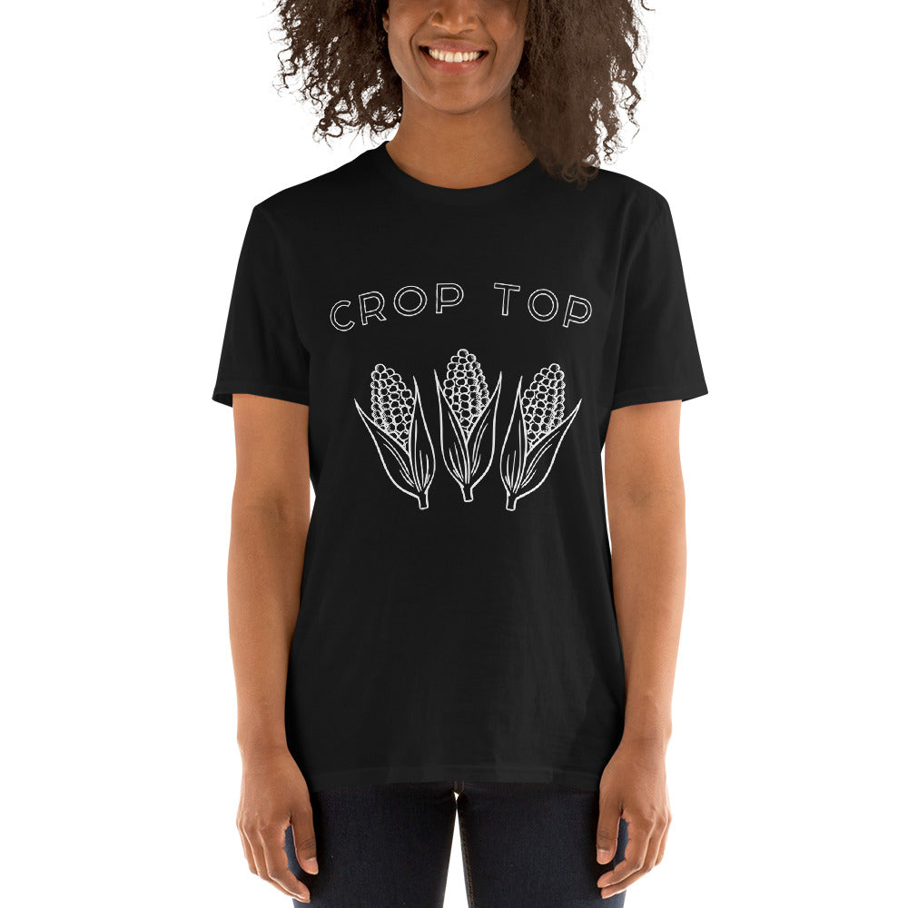 Crop Top - Farm Crop Shirt - Short-Sleeve Unisex T-Shirt