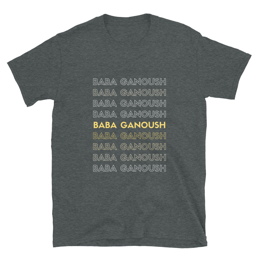 Baba Ganoush Shirt - Middle Eastern Food - Short-Sleeve Unisex T-Shirt