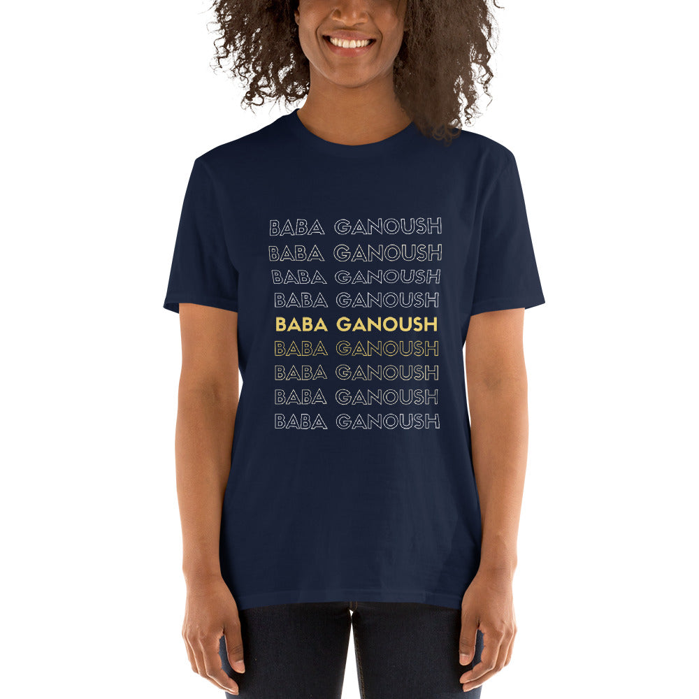 Baba Ganoush Shirt - Middle Eastern Food - Short-Sleeve Unisex T-Shirt